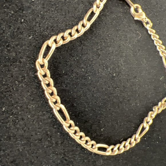 2 Women Bracelets Beaded and Chain Gold Tone Jewelry - Picture 8 of 10